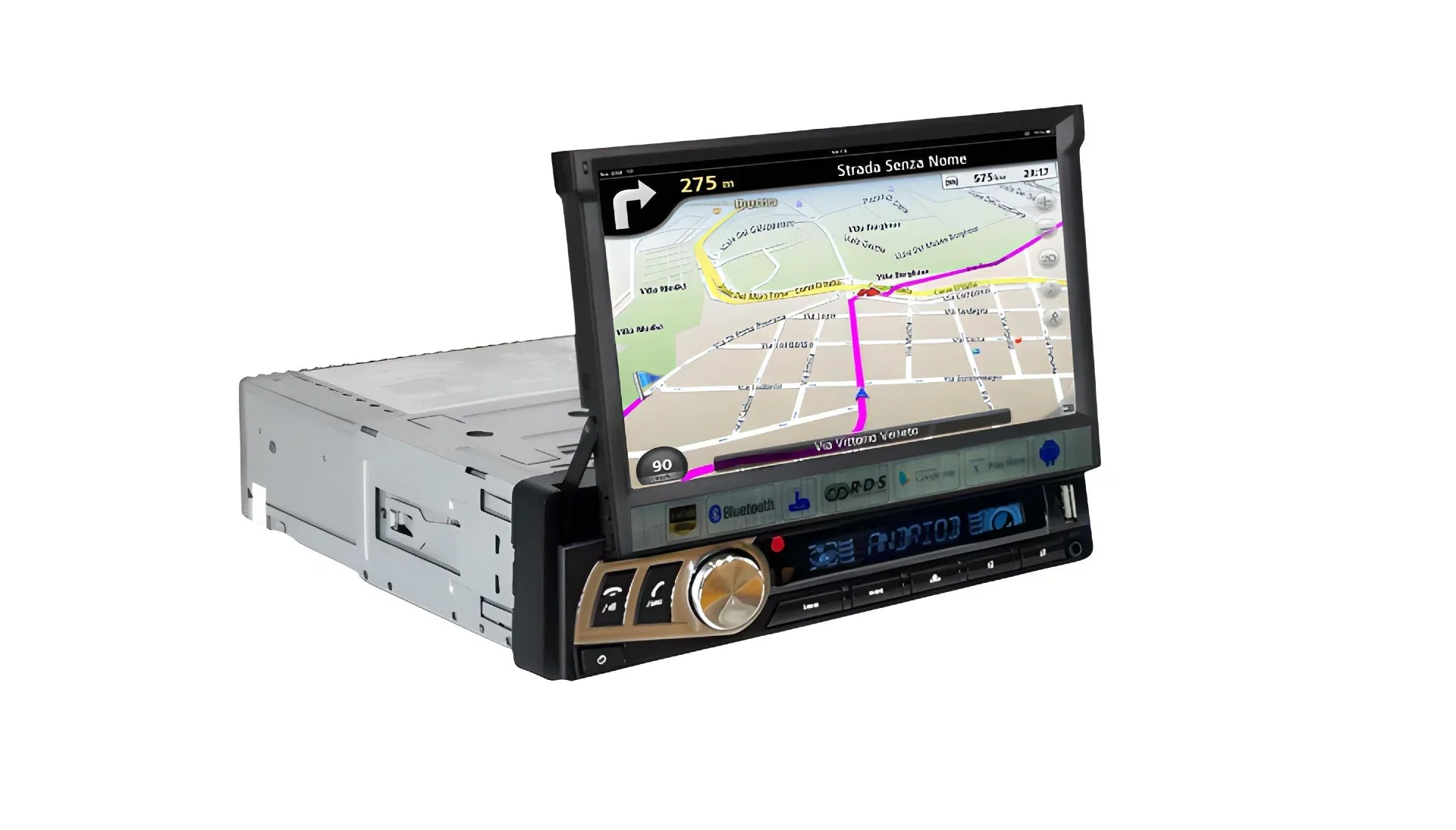 1 DIN MOTORIZZATO MODELLO COSMOFLAT